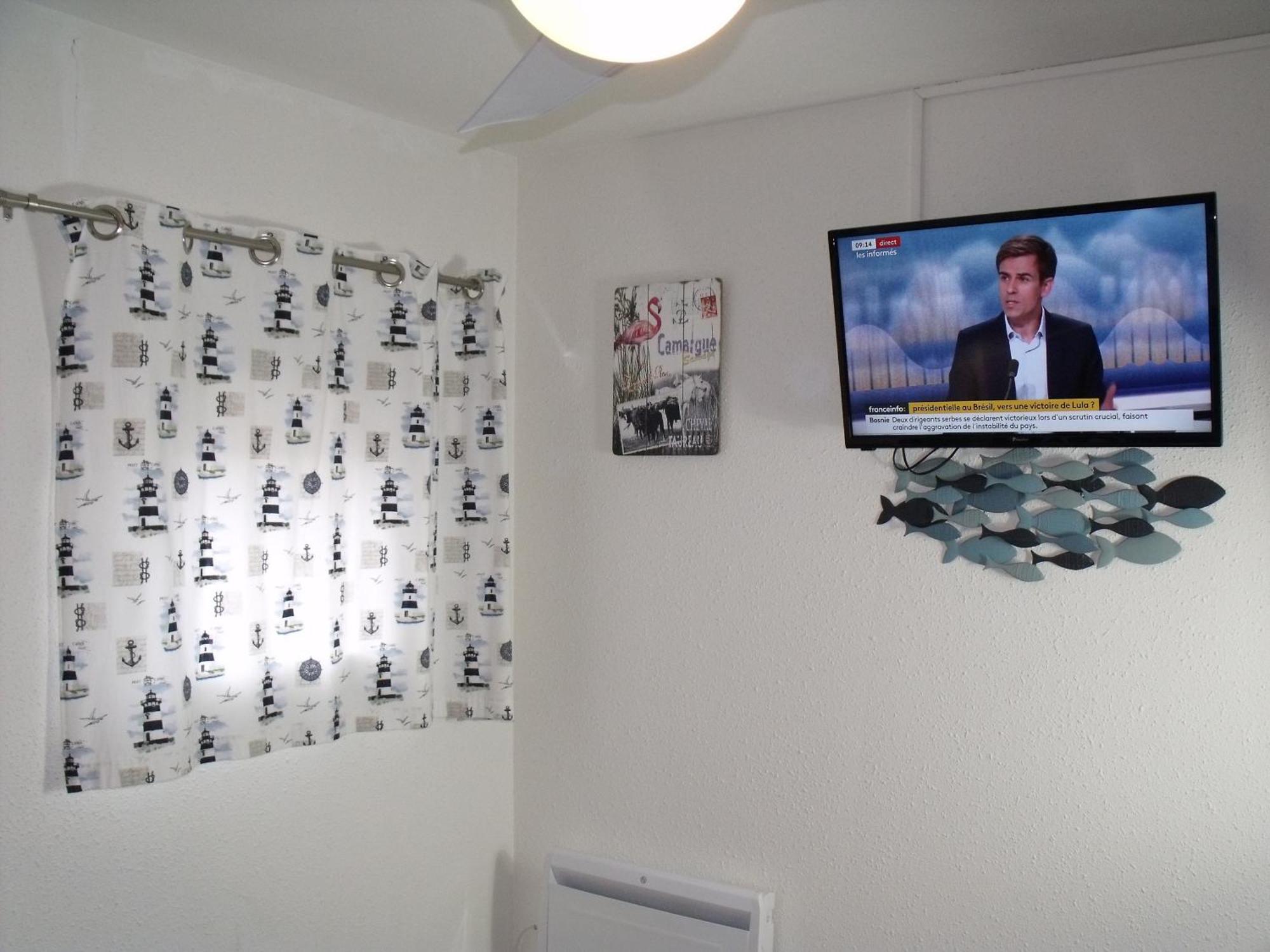 Appartement T2, 7 Jours Minimum, Climatise, 3 Etoiles, 40M2 ,Parking Prive, Mer 300M, Wifi, Piscines, Tres Propre, Ascenseurs, En Etage Le Grau-du-Roi Luaran gambar